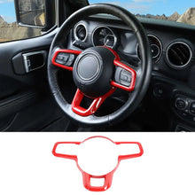 For 2018+ Jeep Wrangler JL JLU & Gladiator JT Steering Wheel Cover Trim RT-TCZ
