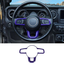 For 2018+ Jeep Wrangler JL JLU & Gladiator JT Steering Wheel Cover Trim RT-TCZ