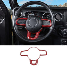 For 2018+ Jeep Wrangler JL JLU & Gladiator JT Steering Wheel Cover Trim RT-TCZ