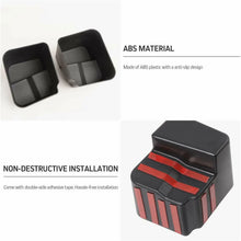 For 2018+ Jeep Wrangler JL JLU, Gladiator JT 2PCS Rear Seat Side Storage Tray Organizer Box RT-TCZ