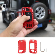For 2018+ Jeep Wrangler JL JLU, Gladiator JT Aluminum Key Fob Cover Case RT-TCZ