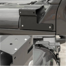 For 2018+ Jeep Wrangler JL JLU, Gladiator JT Car A-Pillar LED Light Mounting Bracket Black 2PCS RT-TCZ