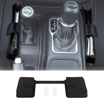 For 2018+ Jeep Wrangler JL JLU, Gladiator JT Center Console Gear Shift Storage Bag Organizer RT-TCZ