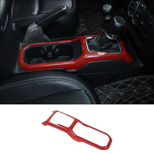 For 2018+ Jeep Wrangler JL JLU& Gladiator JT Gear Shift Cup Holder Panel Trim Cover Decoration Frame RT-TCZ