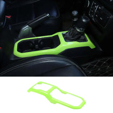 For 2018+ Jeep Wrangler JL JLU& Gladiator JT Gear Shift Cup Holder Panel Trim Cover Decoration Frame RT-TCZ