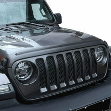 For 2018+ Jeep Wrangler JL JLU, Gladiator JT Hood Sandstone Baffle Deflector Guard Shield Plate RT-TCZ