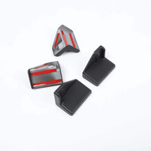 For 2018+ Jeep Wrangler JL JLU,Gladiator JT Front & Rear Seat Screw Protector Cover Trim, Black 10pcs RT-TCZ