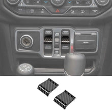 For 2018+ Jeep Wrangler JL JT Window Lift Switch Button Cover Trim RT-TCZ