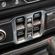 For 2018+ Jeep Wrangler JL JT Window Lift Switch Button Cover Trim RT-TCZ