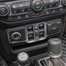 For 2018+ Jeep Wrangler JL JT Window Lift Switch Button Cover Trim RT-TCZ