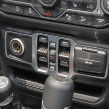 For 2018+ Jeep Wrangler JL JT Window Lift Switch Button Cover Trim RT-TCZ