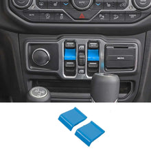For 2018+ Jeep Wrangler JL JT Window Lift Switch Button Cover Trim RT-TCZ