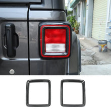 For 2018+ Jeep Wrangler JL Rear Lamp Taillight Bezel Trim ABS RT-TCZ