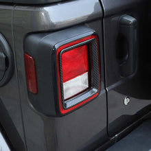 For 2018+ Jeep Wrangler JL Rear Lamp Taillight Bezel Trim ABS RT-TCZ