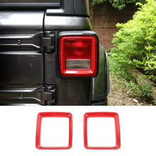 For 2018+ Jeep Wrangler JL Rear Lamp Taillight Bezel Trim ABS RT-TCZ