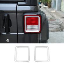For 2018+ Jeep Wrangler JL Rear Lamp Taillight Bezel Trim ABS RT-TCZ