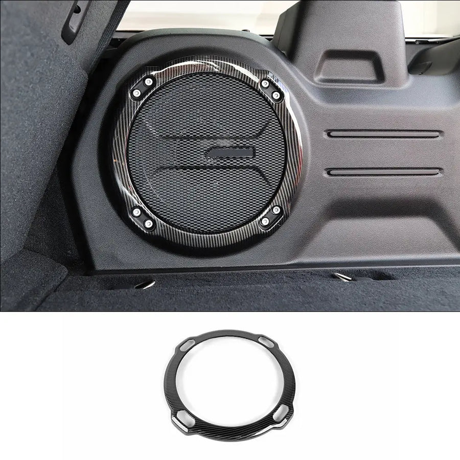RT-TCZ Rear Subwoofer Speaker Cover Trim for 2018+ Jeep Wrangler