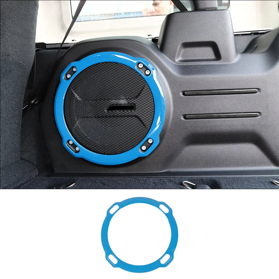 RT-TCZ Rear Subwoofer Speaker Cover Trim for 2018+ Jeep Wrangler