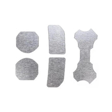 For 2018+ Jeep Wrangler JL Water Cup Holder Mat Coaster Insert Aluminum 5pcs Silver RT-TCZ