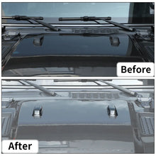 For 2018+ Jeep Wrangler JL & Gladiator JT 2 PCS Engine Hood Bumper Cover Decoration Trim Style-B RT-TCZ