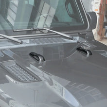 For 2018+ Jeep Wrangler JL & Gladiator JT 2 PCS Engine Hood Bumper Cover Decoration Trim Style-B RT-TCZ
