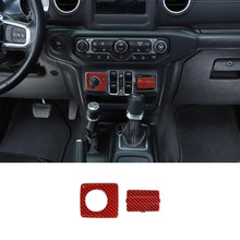For 2018+ Jeep Wrangler JL & Gladiator JT 2 x Cigarette Lighter & USB Socket Trim ABS RT-TCZ