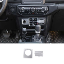 For 2018+ Jeep Wrangler JL & Gladiator JT 2 x Cigarette Lighter & USB Socket Trim ABS RT-TCZ