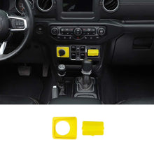 For 2018+ Jeep Wrangler JL & Gladiator JT 2 x Cigarette Lighter & USB Socket Trim ABS RT-TCZ