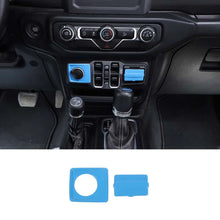 For 2018+ Jeep Wrangler JL & Gladiator JT 2 x Cigarette Lighter & USB Socket Trim ABS RT-TCZ