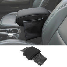 For 2018+ Jeep Wrangler JL & Gladiator JT Armrest Box Soft Cover Pad with Side Storage Pockets Bag RT-TCZ