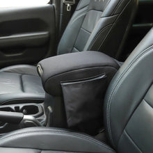 For 2018+ Jeep Wrangler JL & Gladiator JT Armrest Box Soft Cover Pad with Side Storage Pockets Bag RT-TCZ