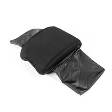 For 2018+ Jeep Wrangler JL & Gladiator JT Armrest Box Soft Cover Pad with Side Storage Pockets Bag RT-TCZ