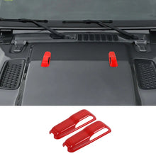 For 2018+ Jeep Wrangler JL & Gladiator JT Engine Hood Hinge Cover Decoration Trim Style-B RT-TCZ