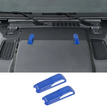 For 2018+ Jeep Wrangler JL & Gladiator JT Engine Hood Hinge Cover Decoration Trim Style-B RT-TCZ