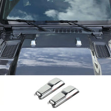 For 2018+ Jeep Wrangler JL & Gladiator JT Engine Hood Hinge Cover Decoration Trim Style-B RT-TCZ