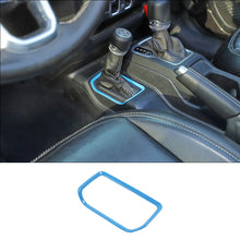 For 2018+ Jeep Wrangler JL & Gladiator JT Four-wheel Drive Gear Shift Panel Ring Cover Trim RT-TCZ
