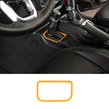 For 2018+ Jeep Wrangler JL & Gladiator JT Four-wheel Drive Gear Shift Panel Ring Cover Trim RT-TCZ
