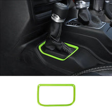 For 2018+ Jeep Wrangler JL & Gladiator JT Four-wheel Drive Gear Shift Panel Ring Cover Trim RT-TCZ