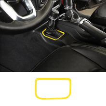 For 2018+ Jeep Wrangler JL & Gladiator JT Four-wheel Drive Gear Shift Panel Ring Cover Trim RT-TCZ