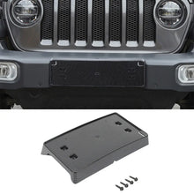 For 2018+ Jeep Wrangler JL & Gladiator JT Front License Plate Mounting Bracket Holder RT-TCZ