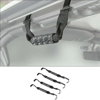 For 2018+ Jeep Wrangler JL & Gladiator JT Front Rear Grab Bar Handle Grip Handles A Styel RT-TCZ