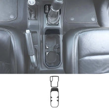 For 2018+ Jeep Wrangler JL & Gladiator JT Gear Shift & Front Water Cup Holder Cover Trim RT-TCZ