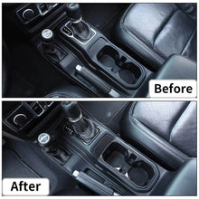 For 2018+ Jeep Wrangler JL & Gladiator JT Gear Shift & Front Water Cup Holder Cover Trim RT-TCZ