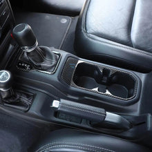 For 2018+ Jeep Wrangler JL & Gladiator JT Gear Shift & Front Water Cup Holder Cover Trim RT-TCZ