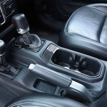 For 2018+ Jeep Wrangler JL & Gladiator JT Gear Shift & Front Water Cup Holder Cover Trim RT-TCZ