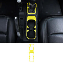 For 2018+ Jeep Wrangler JL & Gladiator JT Gear Shift & Front Water Cup Holder Cover Trim RT-TCZ