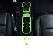 For 2018+ Jeep Wrangler JL & Gladiator JT Gear Shift & Front Water Cup Holder Cover Trim RT-TCZ