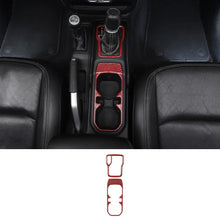 For 2018+ Jeep Wrangler JL & Gladiator JT Gear Shift & Front Water Cup Holder Cover Trim RT-TCZ