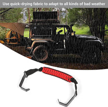 For 2018+ Jeep Wrangler JL & Gladiator JT Roll Bar Front and Rear Steel Paracord Grab Handles RT-TCZ