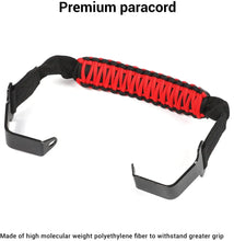 For 2018+ Jeep Wrangler JL & Gladiator JT Roll Bar Front and Rear Steel Paracord Grab Handles RT-TCZ